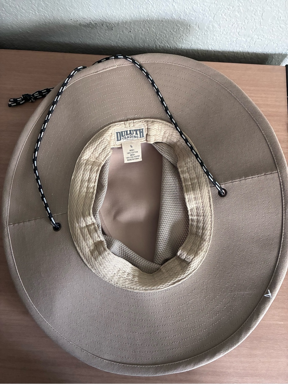 Duluth Men’s Crusher Sun Hat Dark Khaki Size Large New - Picture 7 of 8